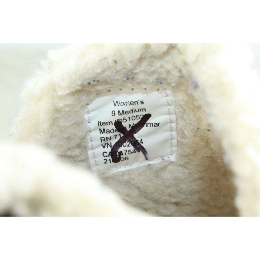 LL Bean Brown Suede Fleece Lined Mountain Boot Mocs Slippers Size 9 M - Picture 7 of 8